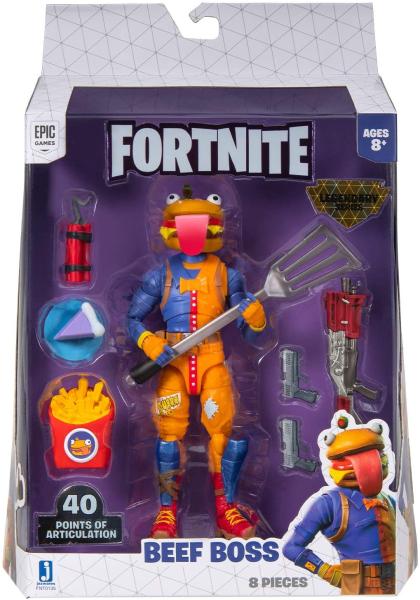 Бургер с аксессуарами / Beef Boss Fortnite (15.5 см.)