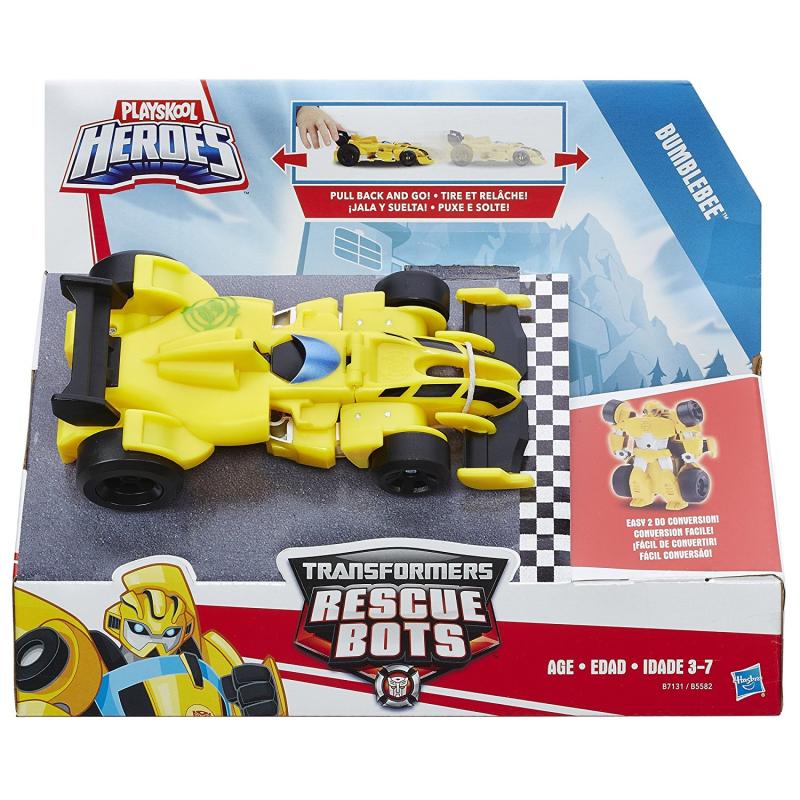 Бот Спасатель Бамблби, гоночная машинка "боты спасатели" (14 см.) от Hasbro