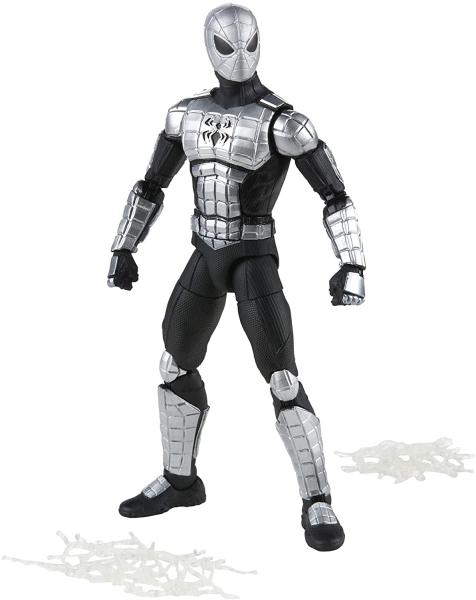 Человек паук чёрно-серый "Spider-Armor Mk I" (15.5 см.)