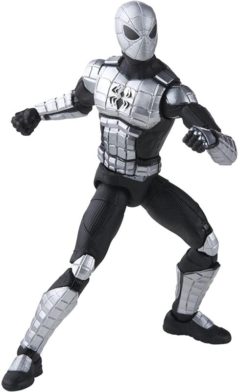 Человек паук чёрно-серый "Spider-Armor Mk I" (15.5 см.)