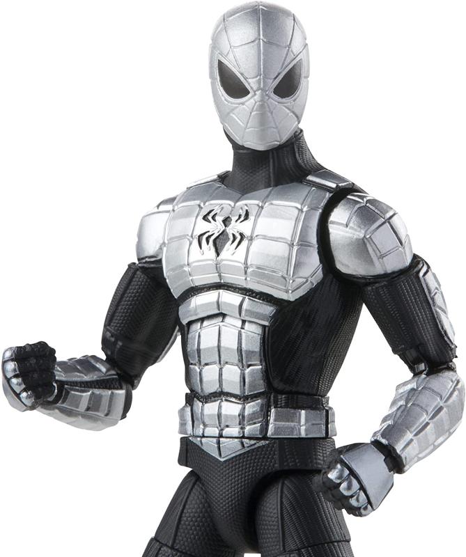 Человек паук чёрно-серый "Spider-Armor Mk I" (15.5 см.)
