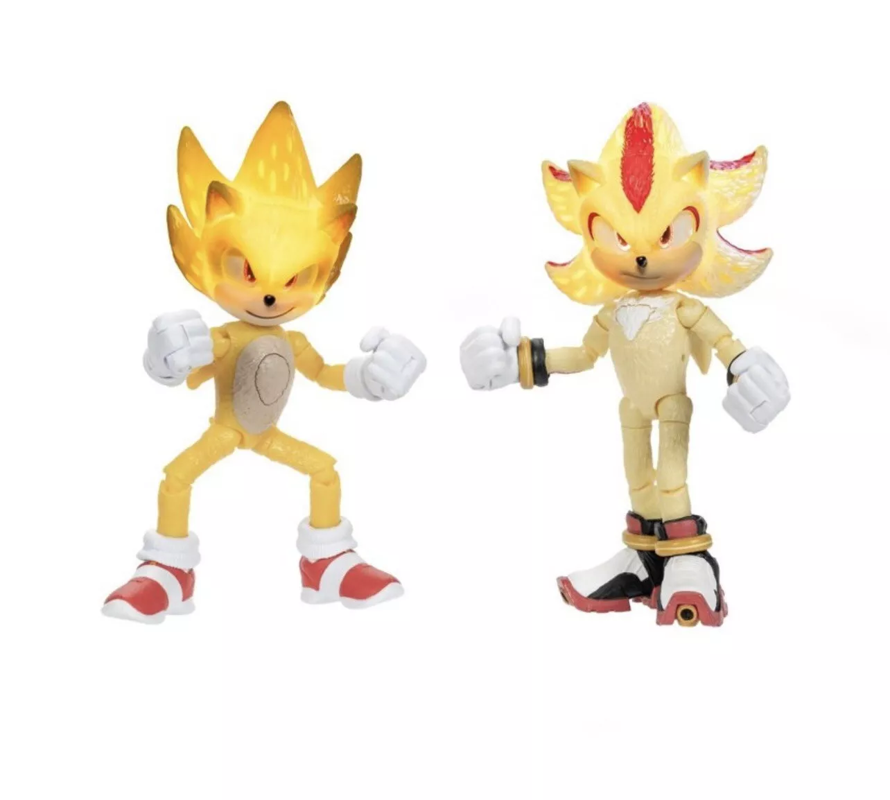 Супер Шедоу и Супер Соник со световыми эффектами "Соник 3" (около 13 см.) от Jakks