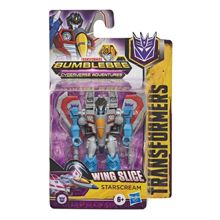Оптимус Прайм, Бамблби, Старскрим и Мегатрон "Cyberverse Adventures" (10  см.)