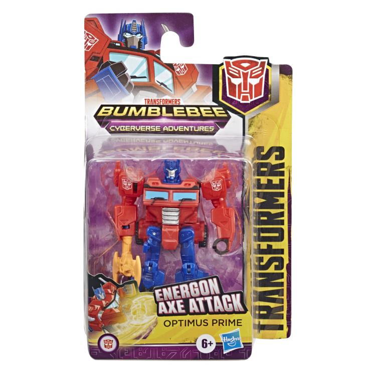 Оптимус Прайм, Бамблби, Старскрим и Мегатрон "Cyberverse Adventures" (10  см.)