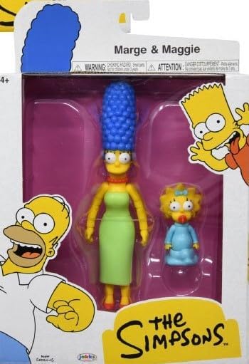 Мардж Симпсон с Мэгги "Симпсоны" (16 см.) от Jakks