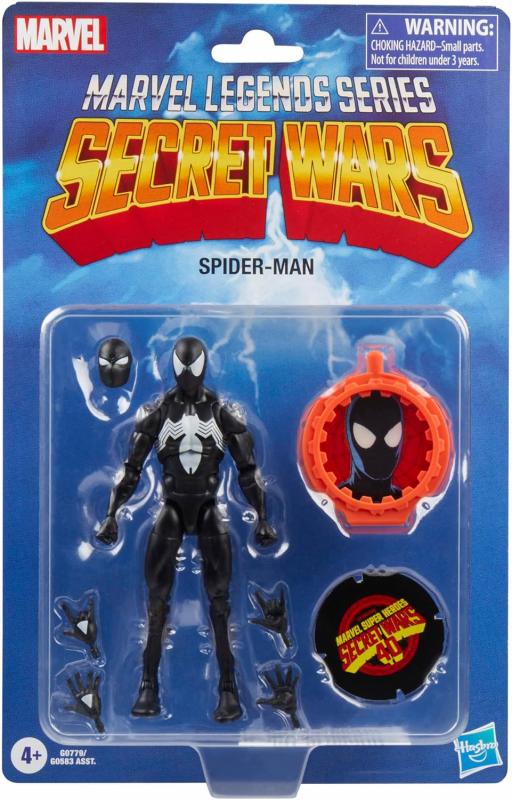 Человек паук Симбиот с аксессуарами и эмблемами (15.5 см.) от Hasbro