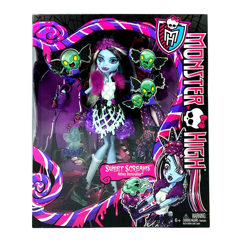 Эбби Боминейбл с аксессуарами "сладкие крики" от Mattel