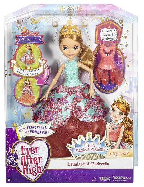 Эшлин Элла серии "модный гардероб" 2в1 (28 см.) от Mattel