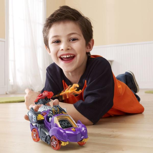 Фиолетовый дино-трансформер Raz "Switch & Go Dinos" (17 см.) от VTech