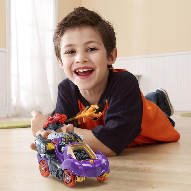 Фиолетовый дино-трансформер Raz "Switch & Go Dinos" (17 см.) от VTech