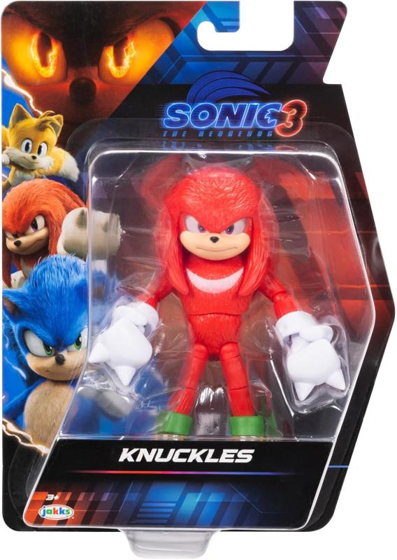 Ехидна Наклз "Соник 3" (около 13 см.) от Jakks