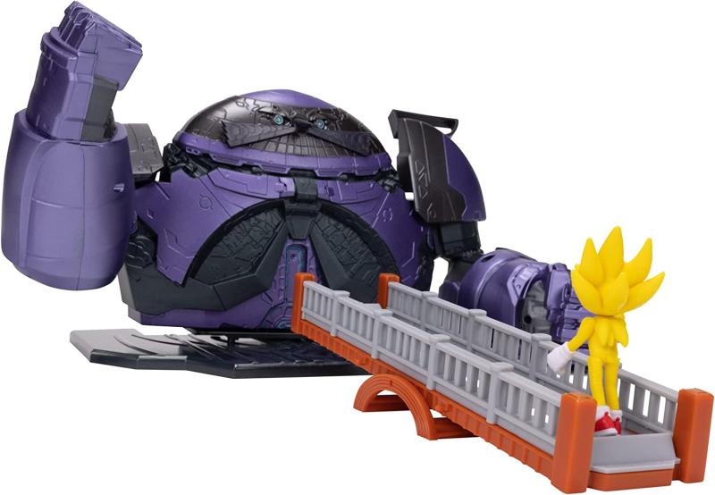 Игровой набор. Доктор Эггман и супер Соник "ёжик соник" от Jakks Pacific