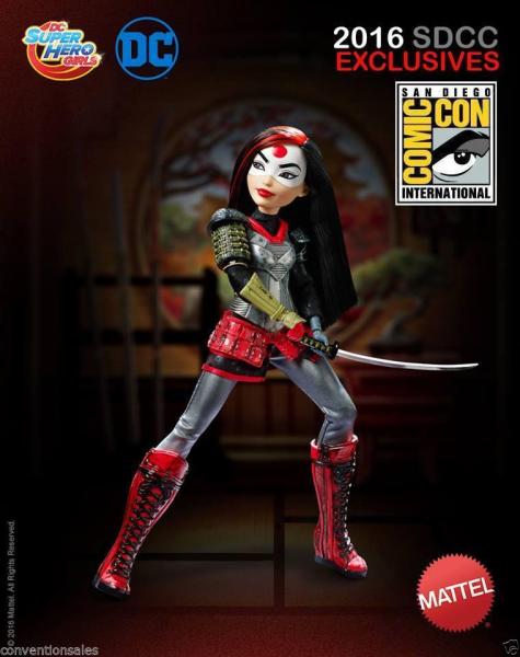 Катана с аксессуарами, Комик Кон 2016г. /  Super Hero Girls Katana