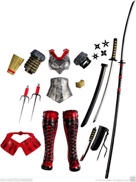 Катана с аксессуарами, Комик Кон 2016г. /  Super Hero Girls Katana