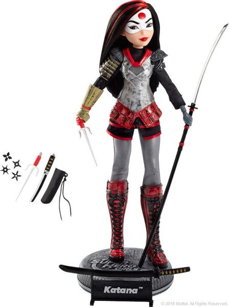Катана с аксессуарами, Комик Кон 2016г. /  Super Hero Girls Katana