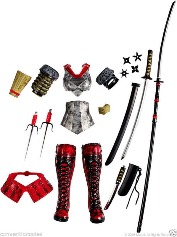 Катана с аксессуарами, Комик Кон 2016г. /  Super Hero Girls Katana