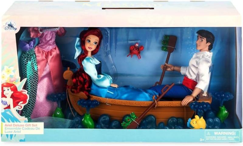Русалочка Ариель и Принц Эрик. Краб Себастьян и многое другое в комплекте (около 30 см.) / Disney