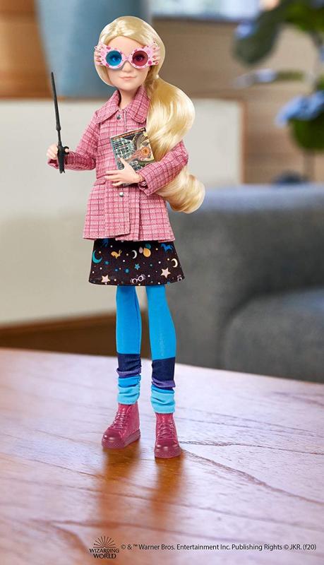 Луна Лавгуд с палочкой и аксессуарами "Гарри Поттер" (25 см.) от Mattel