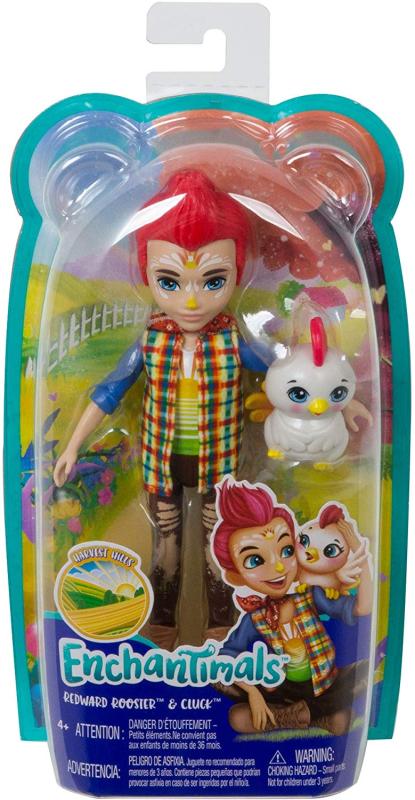 Редвард Рустер и петушок "Энчантималс / Enchantimals" (15.5 см.) от Mattel